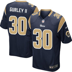 Todd Gurley II Los Angeles Rams Youth Game Jersey - Navy 2019