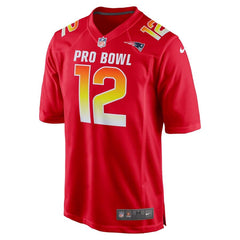 Tom Brady AFC 2019 Pro Bowl Game Jersey – Red 2019