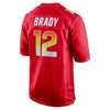 Image of Tom Brady AFC 2019 Pro Bowl Game Jersey – Red 2019