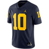 Image of Tom Brady Michigan Wolverines Jordan Brand Alumni Football Limited Jersey - Navy 2019