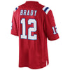 Image of Tom Brady New England Patriots Alternate Limited Jersey - Red 2019