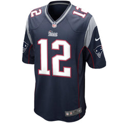 Tom Brady New England Patriots Game Jersey - Navy Blue 2019