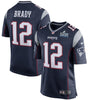 Image of Tom Brady New England Patriots Super Bowl LIII Bound Game Jersey – Navy 2019