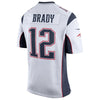 Image of Tom Brady New England Patriots Super Bowl LIII Bound Game Jersey – White 2019