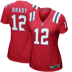 Tom Brady New England Patriots Women's Game Jersey - Red 2019