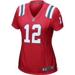 Tom Brady New England Patriots Women's Game Jersey - Red 2019