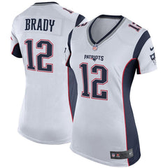 Tom Brady New England Patriots Women's Game Jersey - White 2019