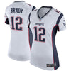 Image of Tom Brady New England Patriots Women's Game Jersey - White 2019