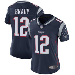 Tom Brady New England Patriots Women's Vapor Untouchable Limited Player Jersey - Navy 2019