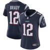 Image of Tom Brady New England Patriots Women's Vapor Untouchable Limited Player Jersey - Navy 2019