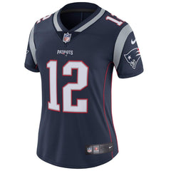 Tom Brady New England Patriots Women's Vapor Untouchable Limited Player Jersey - Navy 2019