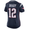 Image of Tom Brady New England Patriots Women's Vapor Untouchable Limited Player Jersey - Navy 2019