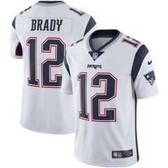 Tom Brady New England Patriots Youth Vapor Untouchable Limited Player Jersey - White 2019