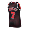 Image of Toni Kukoc Chicago Bulls Mitchell &amp; Ness 1995-96 Hardwood Classics Swingman Jersey – Black 2019