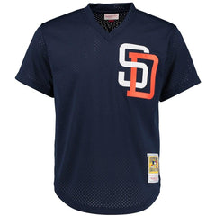 Tony Gwynn San Diego Padres Mitchell & Ness Cooperstown Mesh Batting Practice Jersey - Navy 2019