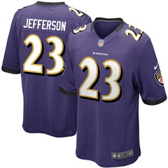 Tony Jefferson Baltimore Ravens Game Jersey - Purple 2019