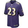 Image of Tony Jefferson Baltimore Ravens Game Jersey - Purple 2019