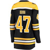 Image of Torey Krug Boston Bruins Women's Breakaway Player Jersey - Black 2019