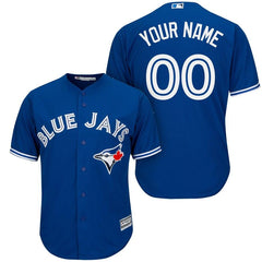 Toronto Blue Jays Majestic Cool Base Custom Jersey - Royal 2019