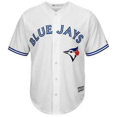 Toronto Blue Jays Majestic Official Cool Base Jersey - White 2019