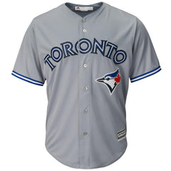 Toronto Blue Jays Majestic Official Cool Base Team Jersey - Gray 2019