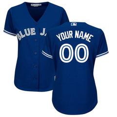 Toronto Blue Jays Majestic Women's Alternate Cool Base Custom Jersey - Royal 2019