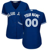 Image of Toronto Blue Jays Majestic Women's Alternate Cool Base Custom Jersey - Royal 2019