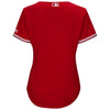 Image of Toronto Blue Jays Majestic Women's Cool Base Replica Team Jersey - Scarlet 2019