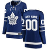 Image of Toronto Maple Leafs Women's Home Breakaway Custom Jersey - Blue 2019