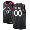 Image of Toronto Raptors Custom Swingman Jersey Black - Statement Edition 2019