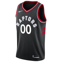 Toronto Raptors Custom Swingman Jersey Black - Statement Edition 2019