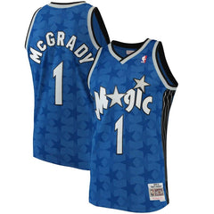 Tracy McGrady Orlando Magic Mitchell &amp; Ness 2001-02 Hardwood Classics Swingman Jersey - Blue 2019