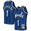 Image of Tracy McGrady Orlando Magic Mitchell &amp; Ness Youth Swingman Throwback Jersey – Blue 2019