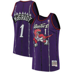 Tracy McGrady Toronto Raptors Mitchell &amp; Ness 1998-99 Hardwood Classics Swingman Jersey - Purple 2019