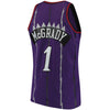 Image of Tracy McGrady Toronto Raptors Mitchell &amp; Ness 1998-99 Hardwood Classics Swingman Jersey - Purple 2019