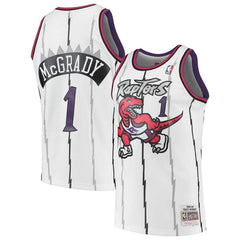Tracy McGrady Toronto Raptors Mitchell &amp; Ness 1998-99 Hardwood Classics Swingman Jersey – White 2019