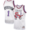 Image of Tracy McGrady Toronto Raptors Mitchell &amp; Ness Hardwood Classics Platinum Swingman Jersey 2019