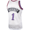 Image of Tracy McGrady Toronto Raptors Mitchell &amp; Ness Hardwood Classics Platinum Swingman Jersey 2019