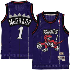 Tracy McGrady Toronto Raptors Mitchell &amp; Ness Youth Hardwood Classics Swingman Jersey – Purple 2019