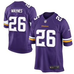 Trae Waynes Minnesota Vikings 2015 Game Jersey - Purple 2019