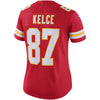 Image of Travis Kelce Kansas City Chiefs Women's Vapor Untouchable Limited Jersey – Red 2019