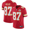 Image of Travis Kelce Kansas City Chiefs Youth Vapor Untouchable Limited Player Jersey - Red 2019