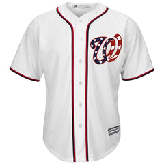 Trea Turner Washington Nationals Majestic Cool Base Jersey - White 2019