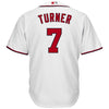 Image of Trea Turner Washington Nationals Majestic Home Cool Base Player Jersey - White 2019