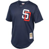 Image of Trevor Hoffman San Diego Padres Mitchell &amp; Ness Cooperstown Collection Mesh Batting Practice Jersey – Navy 2019