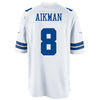 Image of Troy Aikman Dallas Cowboys Legends Replica Jersey - White 2019