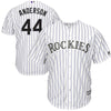 Image of Tyler Anderson Colorado Rockies Majestic Home Cool Base Player Jersey - White 2019
