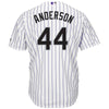Image of Tyler Anderson Colorado Rockies Majestic Home Cool Base Player Jersey - White 2019