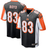 Image of Tyler Boyd Cincinnati Bengals Game Jersey - Black 2019