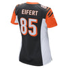 Image of Tyler Eifert Cincinnati Bengals Women's 50th Anniversary Patch Game Jersey - Black 2019